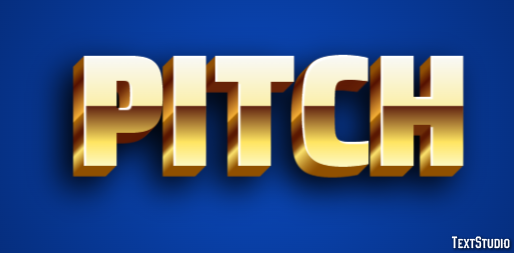 Pitch テキスト効果