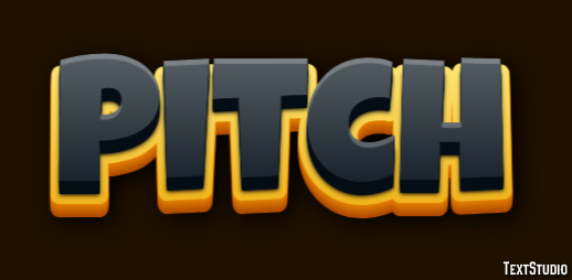 Pitch テキスト効果