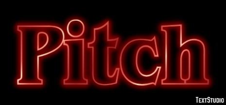 Pitch テキスト効果