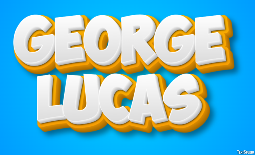 George Lucas Efeito de texto
