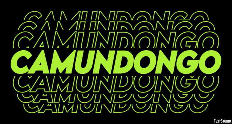 Camundongo Text effect