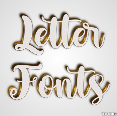Letter Fonts Efekt tekstowy