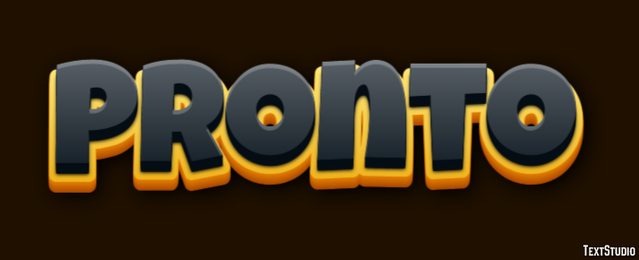 Pronto テキスト効果
