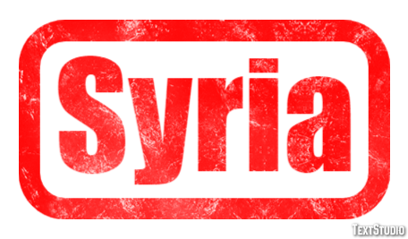 Syria Text Effect
