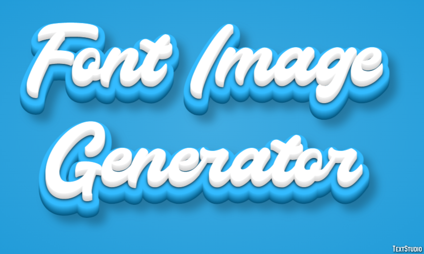 Font Image Generator Text Effect