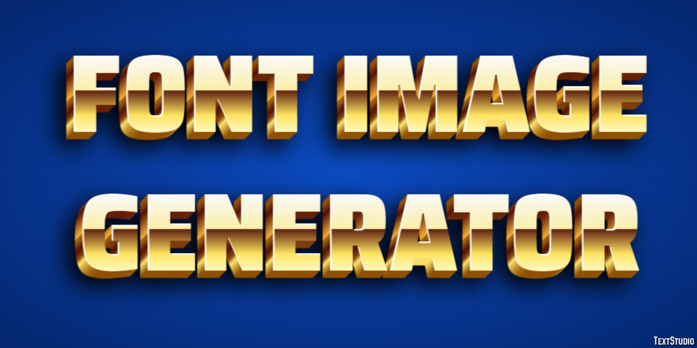 Font Image Generator Text Effect