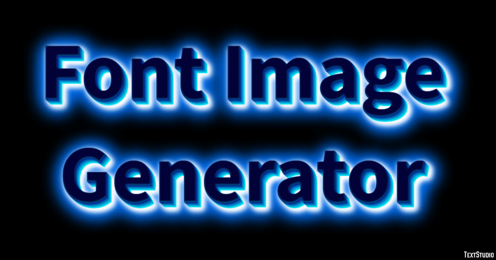 Font Image Generator Text Effect