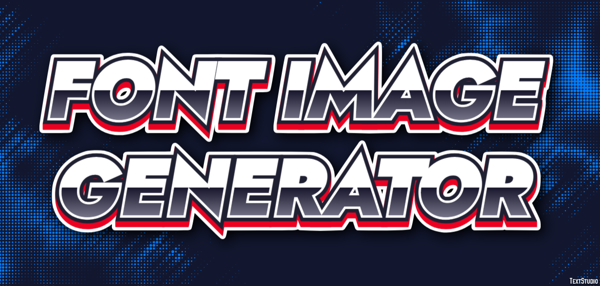 Font Image Generator Efecto de texto