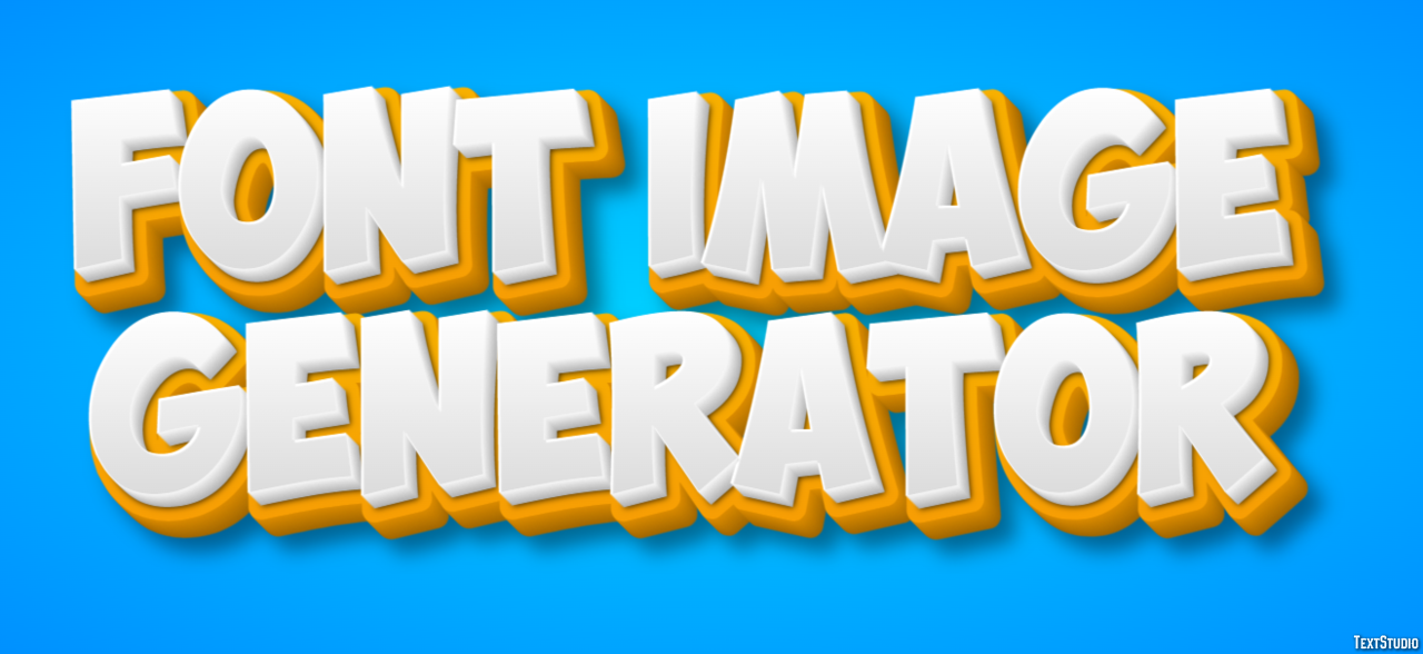 Font Image Generator Text Effect