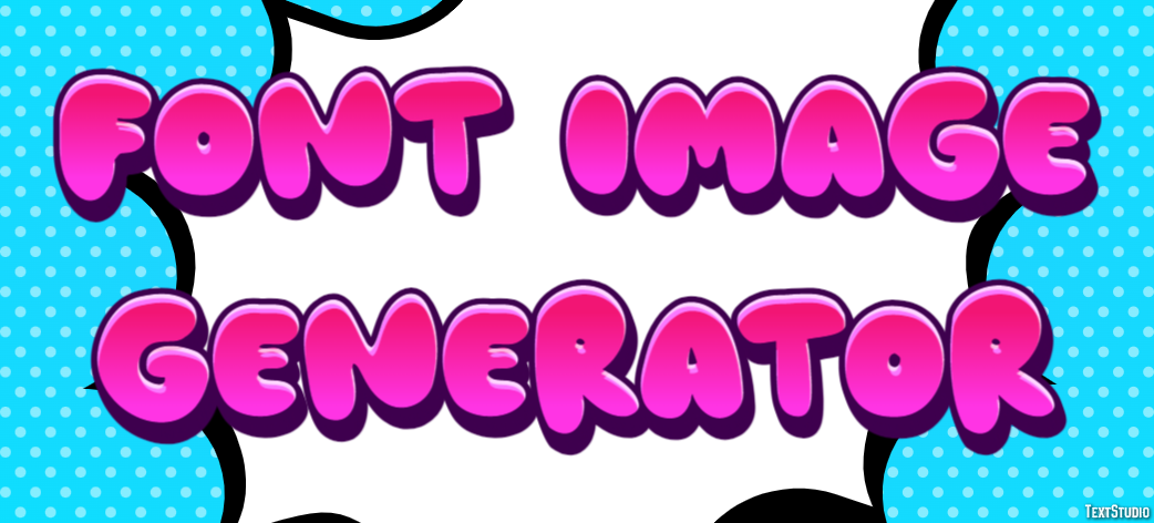 Font Image Generator Text Effect