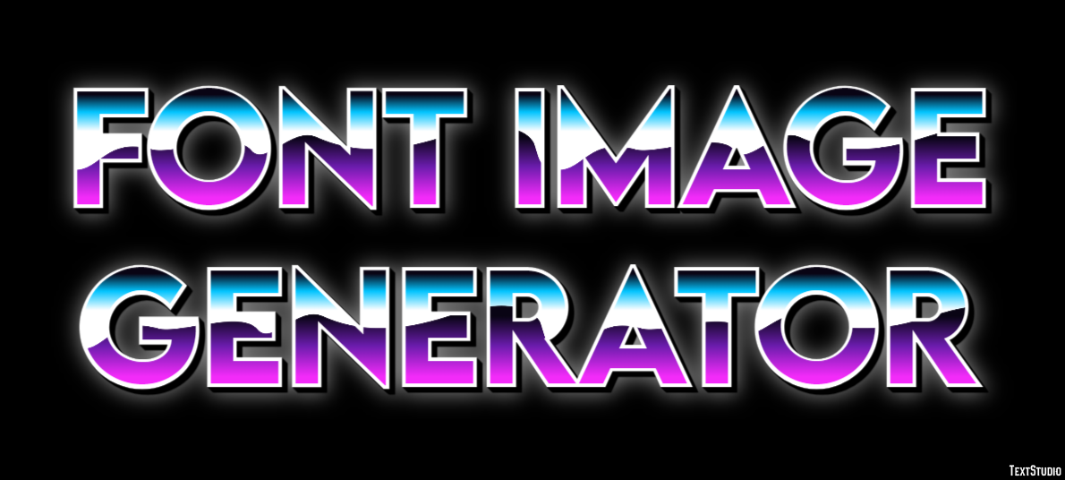 Font Image Generator Text Effect