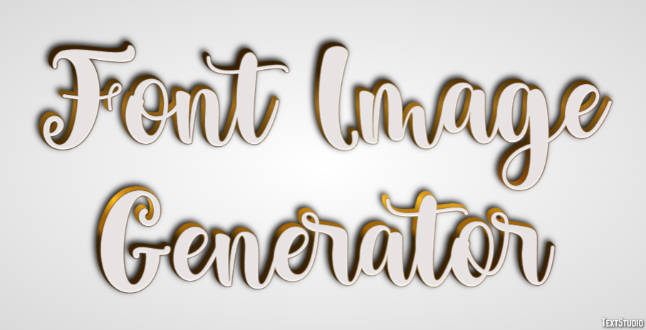 Font Image Generator Text Effect