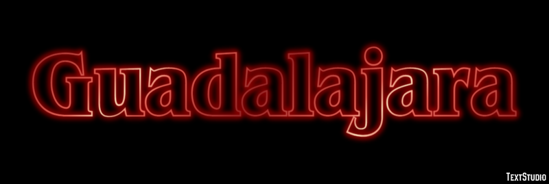 Guadalajara Texteffekt