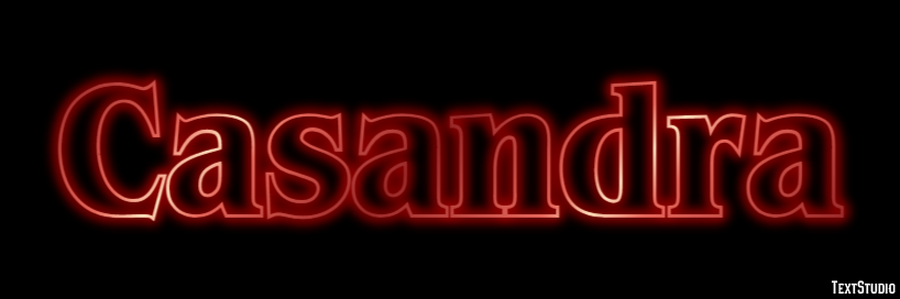 Casandra Text Effect