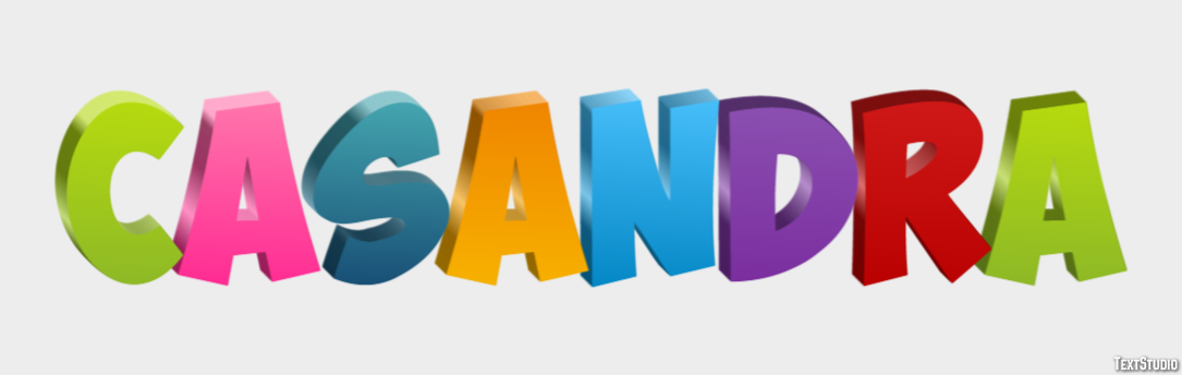 Casandra Efecto de Texto