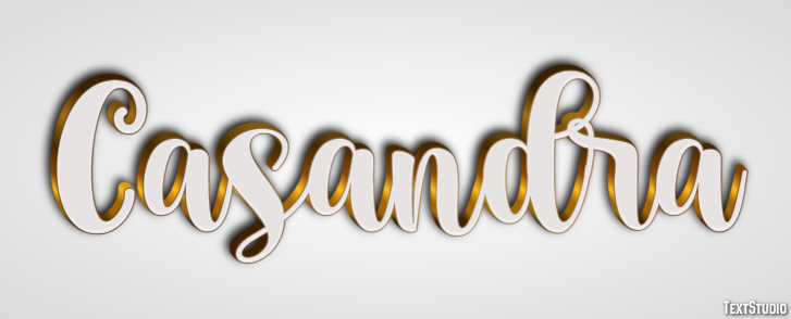 Casandra Texteffekt