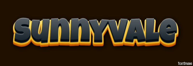 Sunnyvale Efekt tekstowy