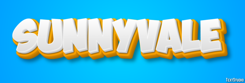 Sunnyvale Efekt tekstowy
