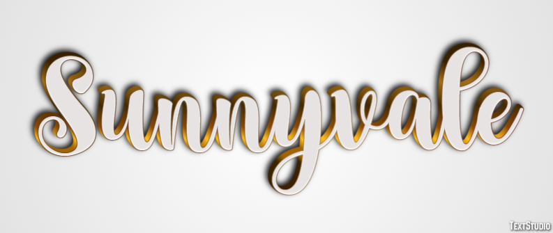 Sunnyvale Efekt tekstowy