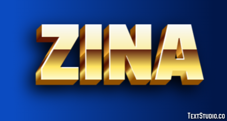 Zina Text Effect