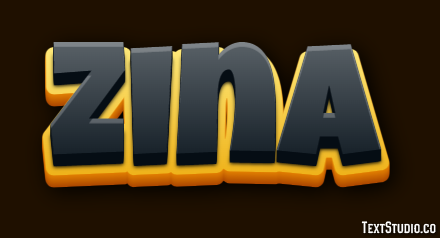 Zina Text Effect
