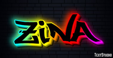 Zina Text Effect
