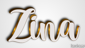 Zina Text Effect