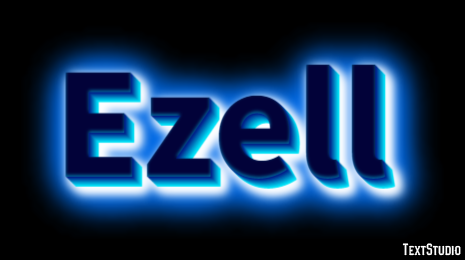 Ezell Text Effect