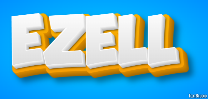 Ezell Text Effect