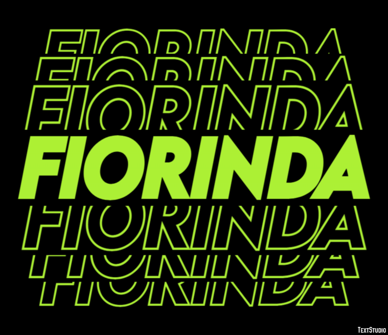 Fiorinda Effetto testo