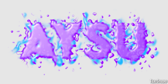 Aysu テキスト効果