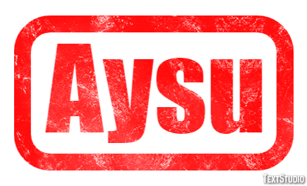 Aysu テキスト効果