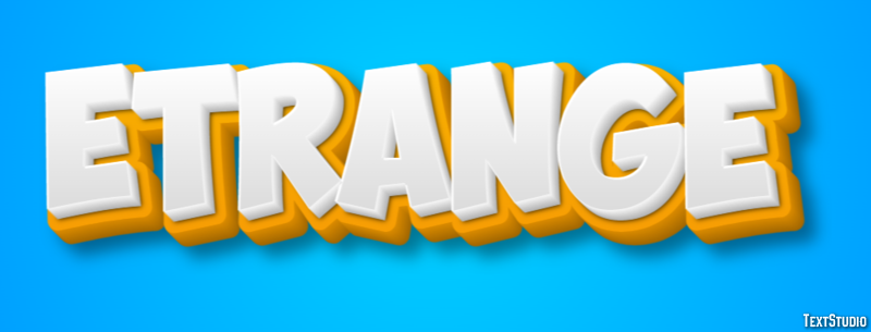 étrange Effet de Texte