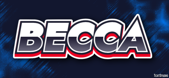 Becca Effetto testo