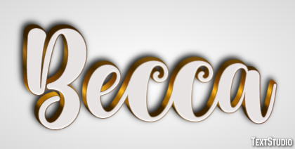 Becca Effetto testo
