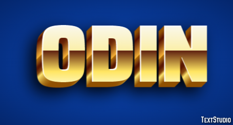 Odin Texteffekt