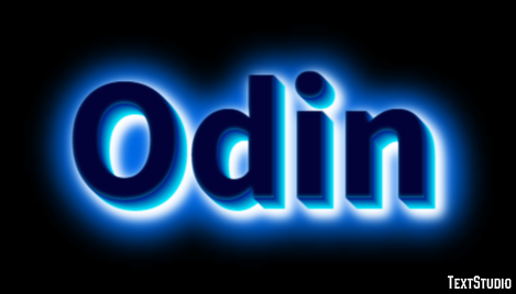 Odin Efekt tekstowy