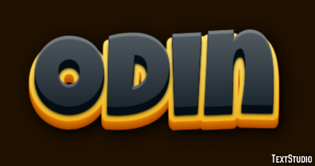 Odin Texteffekt