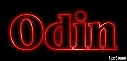 Odin Efekt tekstowy