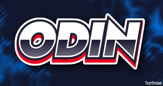 Odin Efecto de Texto