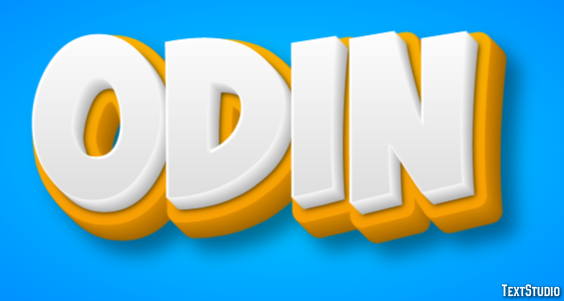 Odin Texteffekt