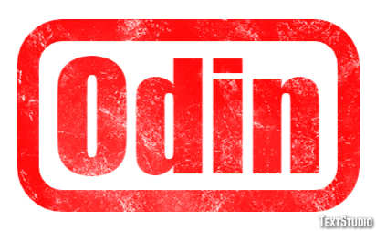 Odin Efecto de Texto