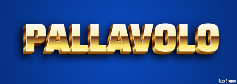 Pallavolo Effetto testo