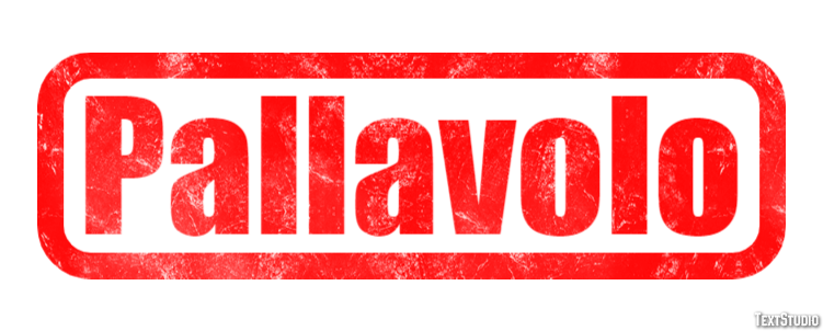 Pallavolo Efecto de texto