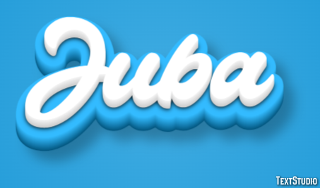 Juba Efecto de Texto