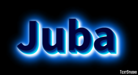 Juba Efekt tekstowy