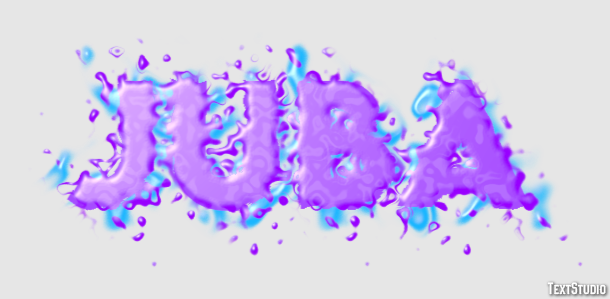 Juba Efecto de Texto