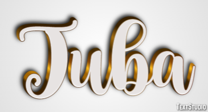 Juba Efecto de Texto