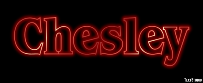 Chesley Text effect