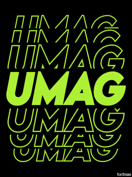 Umag Efekt tekstowy